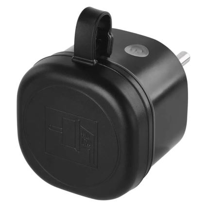 Inteligentne zewnętrzne gnizadko GoSmart 3680W/230V/16A Wi-Fi Tuya IP44