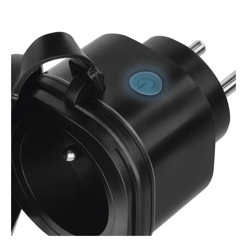 Inteligentne zewnętrzne gnizadko GoSmart 3680W/230V/16A Wi-Fi Tuya IP44