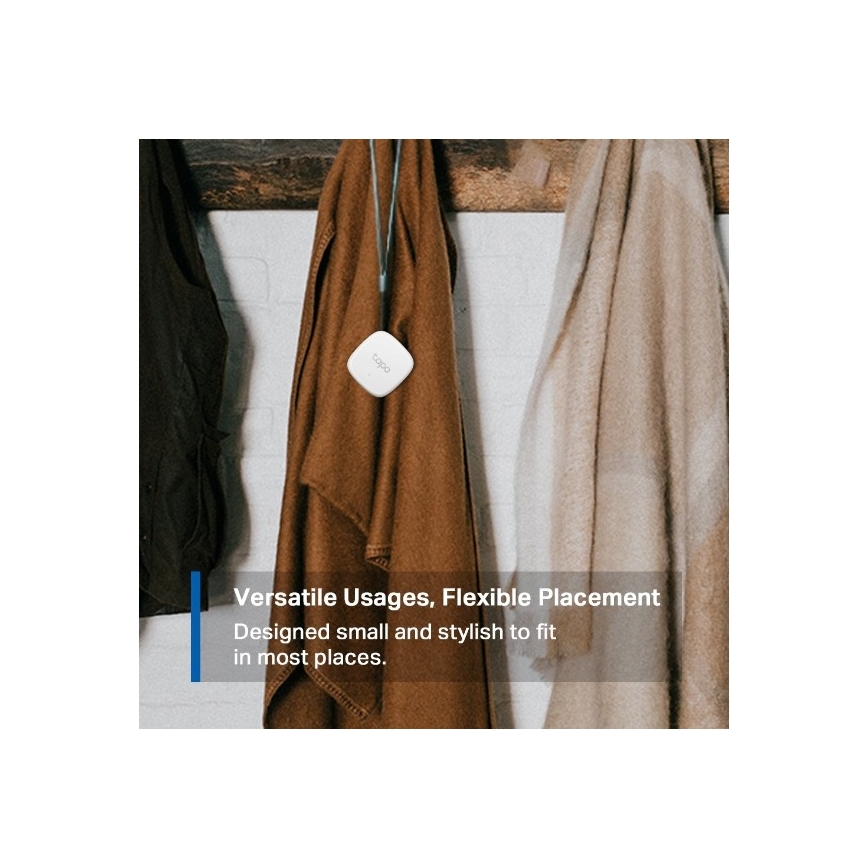 Inteligentny czujnik do pomiaru temperatury i wilgotności — zasilany baterią 1xCR2450