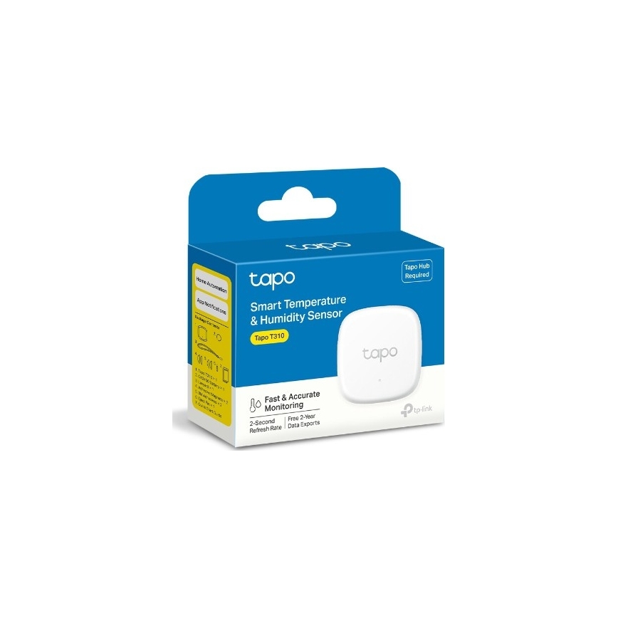 Inteligentny czujnik do pomiaru temperatury i wilgotności — zasilany baterią 1xCR2450