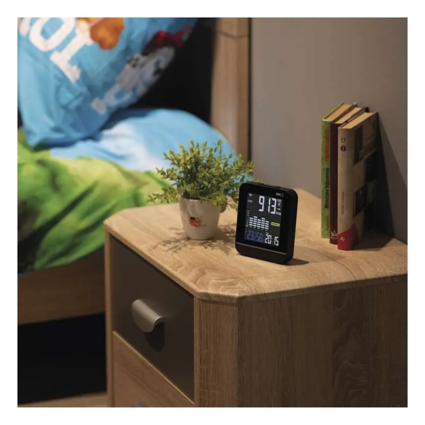 Inteligentny monitor jakości powietrza GOSMART 5V Wi-Fi