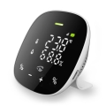 Inteligentny monitor jakości powietrza z LED wyświetlaczem SmartLife Wi-Fi