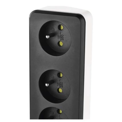 Inteligentny przedłużony kabel z wyłącznikiem GoSmart 4Z + 1xUSB-A + 1xUSB-C 2 m Wi-Fi Tuya