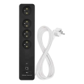Inteligentny przedłużacz z wyłącznikiem GoSmart 4Z + 1xUSB-A + 1xUSB-C 2 m Wi-Fi Tuya