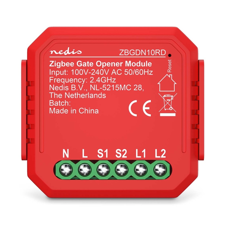 Inteligentny przełącznik drzwi garażowych SmartLife Zigbee Tuya