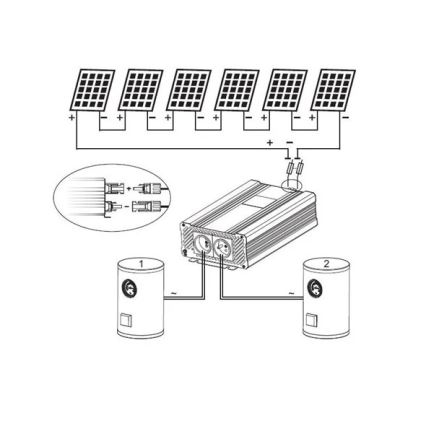 Inwerter solarny do podgrzewania wody ECO Solar Boost Evo MPPT-4000 4 kW