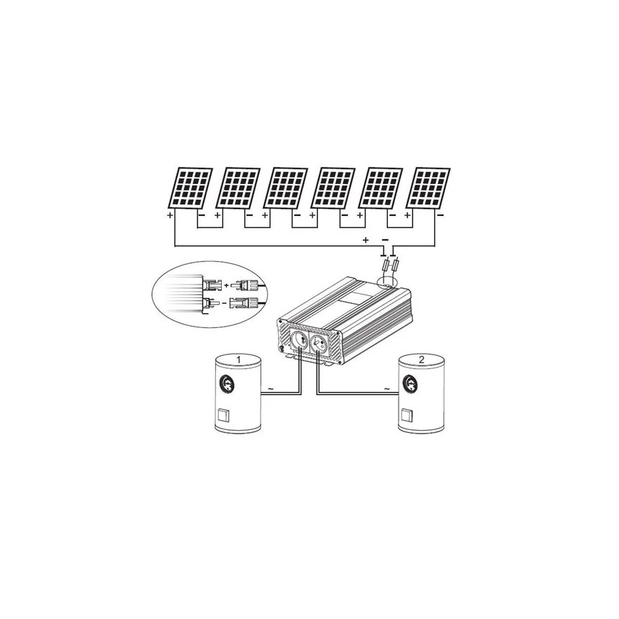 Inwerter solarny do podgrzewania wody ECO Solar Boost Evo MPPT-4000 4 kW