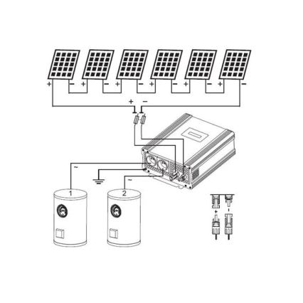 Inwerter solarny do podgrzewania wody ECO Solar Boost Evo MPPT-4000 4kW PRO
