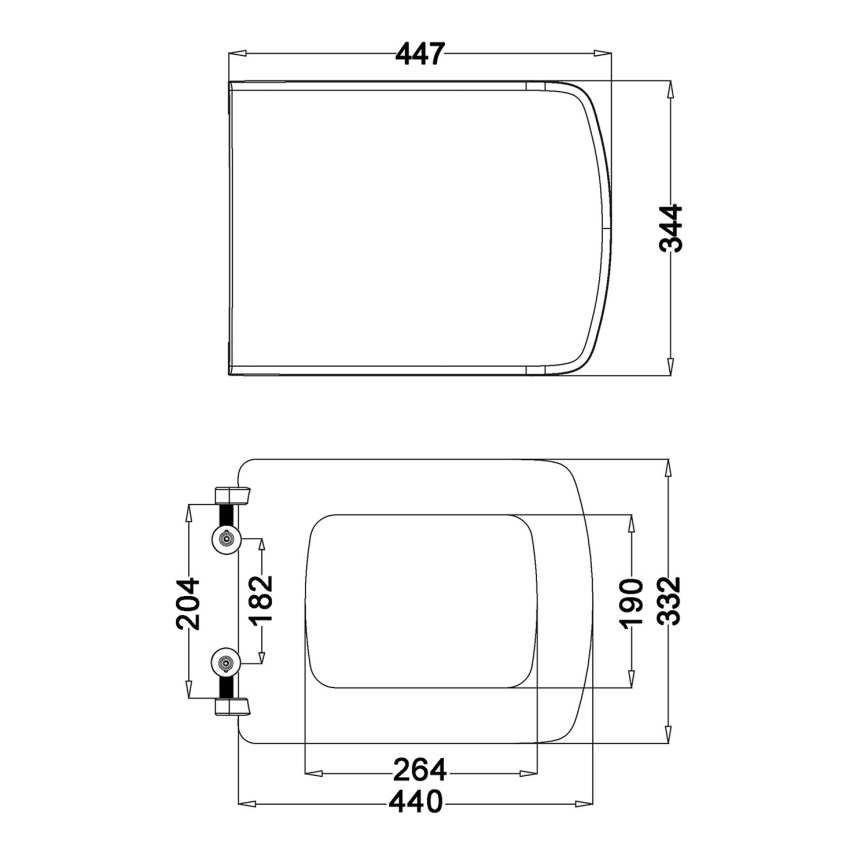 Isvea - Deska sedesowa SoftClose PURITY biała