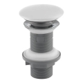 Isvea - Korek umywalkowy Click-Clack INFINITY o średnicy 7,2 cm, biały