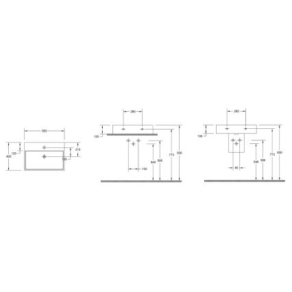 Isvea - Umywalka nablatowa PURITY 60x42 cm ceramika/biała