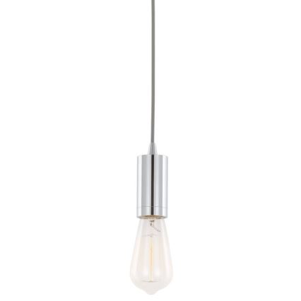 ITALUX - Żyrandol na lince MODERNA 1xE27/60W/230V chrom błyszczący