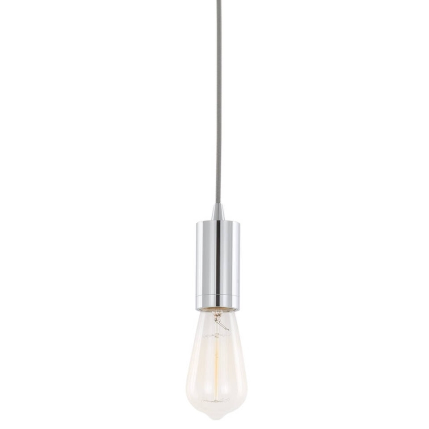 ITALUX - Żyrandol na lince MODERNA 1xE27/60W/230V chrom błyszczący