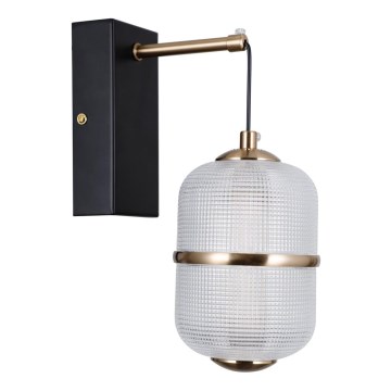 ITALUX - Kinkiet LED ALANI LED/6W/230V 3000K czarny/złoty