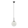 ITALUX - Lampa wisząca na linkę DEORE 1xE27/40W/230V śr. 25 cm czarna