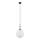 ITALUX - Lampa wisząca na linkę DEORE 1xE27/40W/230V śr. 30 cm czarna