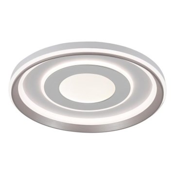 ITALUX - LED ściemnialna oprawa sufitowa SIMNI LED/55W/230V 3000-6500K średnica 50 cm biała + pilot zdalnego sterowania