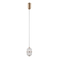 ITALUX - LED Żyrandol na lince ALANI LED/6W/230V 3000K złoty