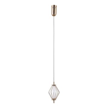 ITALUX - LED Żyrandol na lince SEVILLA LED/5W/230V 3000K złoty