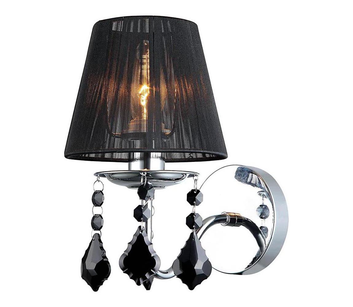 MBM-2572/1 BK - Kinkiet CORNELIA 1xE14/40W/230V