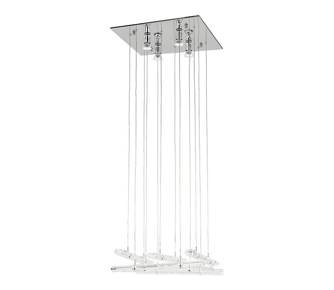 MD8103-16B3 - Żyrandol na lince DIAMOND 4xGU10/50W/230V + 12xG4/10W