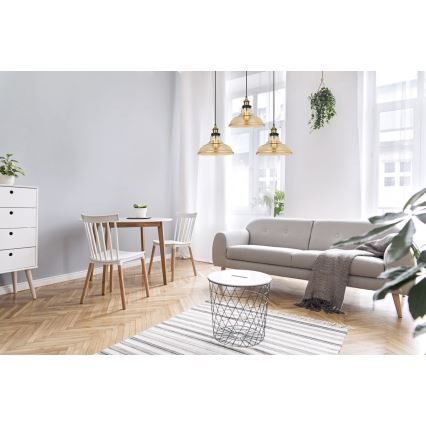 ITALUX - Żyrandol na linkach HUBERT 3xE27/40W/230V