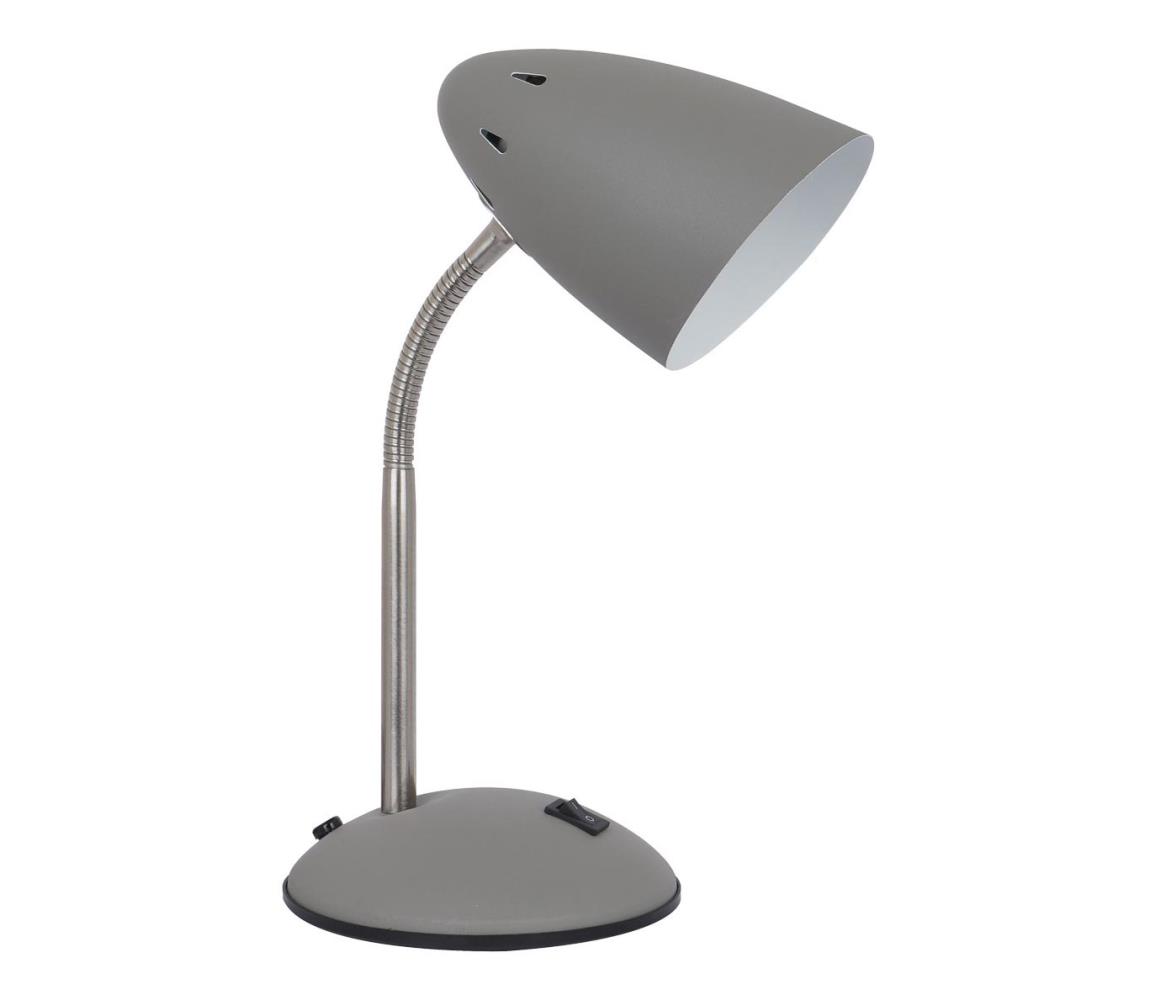 MT-HN2013-GR+S.NICK - Lampa stołowa COSMIC 1xE27/40W/230V szara