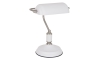 ITALUX MT-HN2088 WH+S.NICK - Lampa stołowa Pablo 1xE27/40W/230V biała