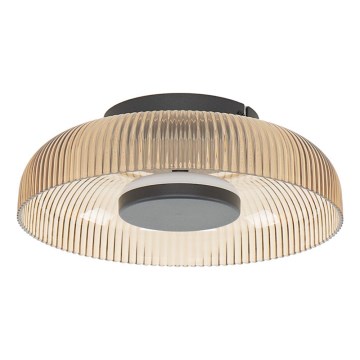 ITALUX - Oprawa sufitowa LED PASSO LED/8W/230V 3000K śr. 25 cm dymny beż