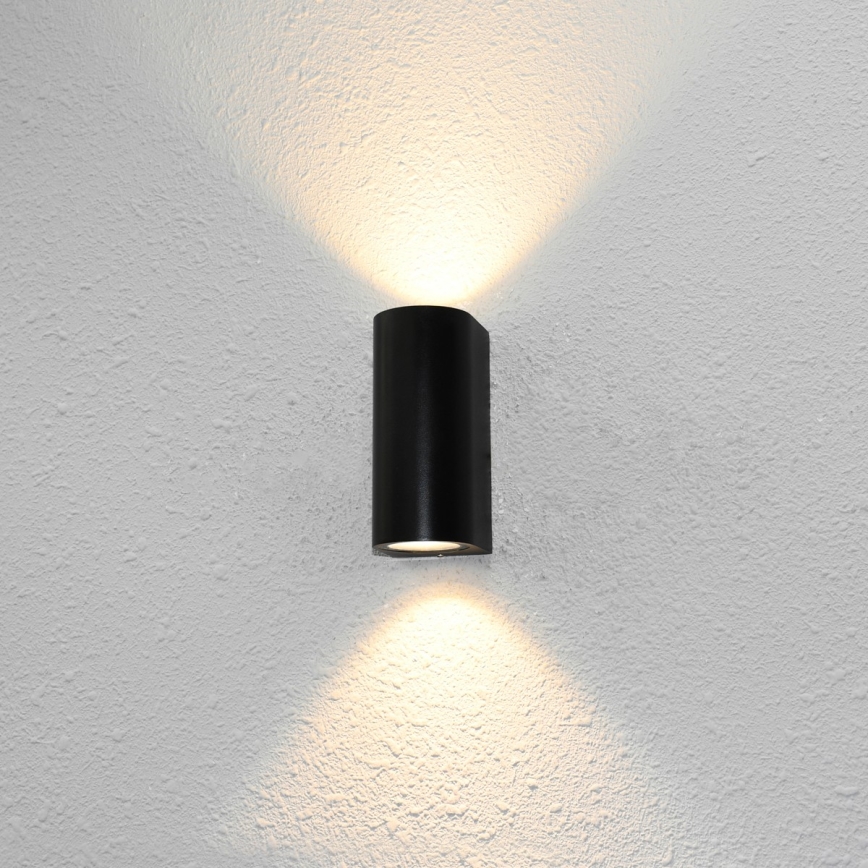 ITALUX - Kinkiet zewnętrzny GENTA 2xGU10/40W/230V IP54 15 cm