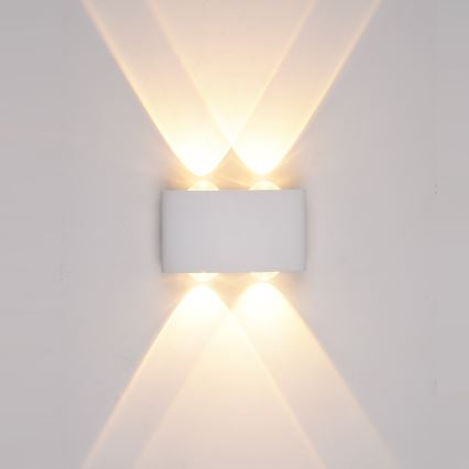 ITALUX - LED Kinkiet zewnętrzny GILBERTO 2xLED/2W/230V 3000K IP54
