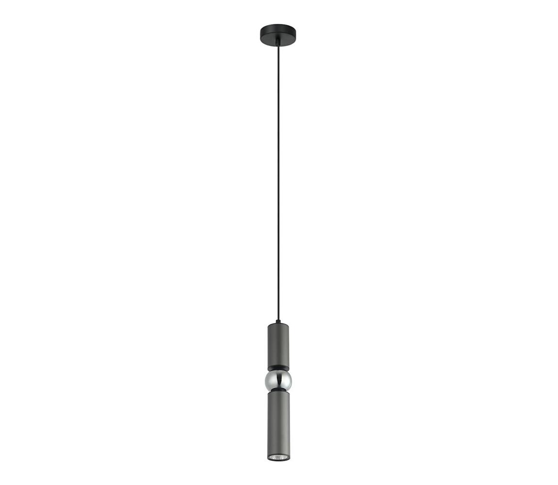 PND-14290-1-GR - Żyrandol na lince ISIDORA 1xGU10/25W/230V antracyt/chrom