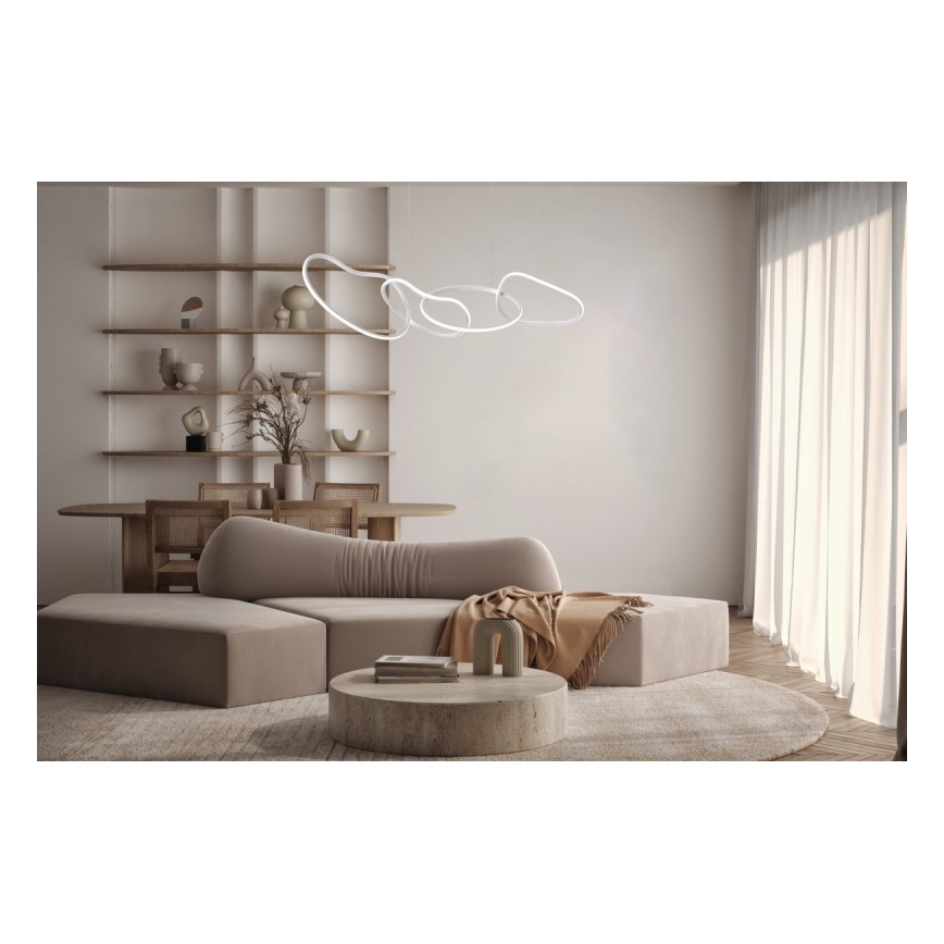 ITALUX - LED Żyrandol na lince FONTE LED/60W/230V 3000/4000/6000K biały