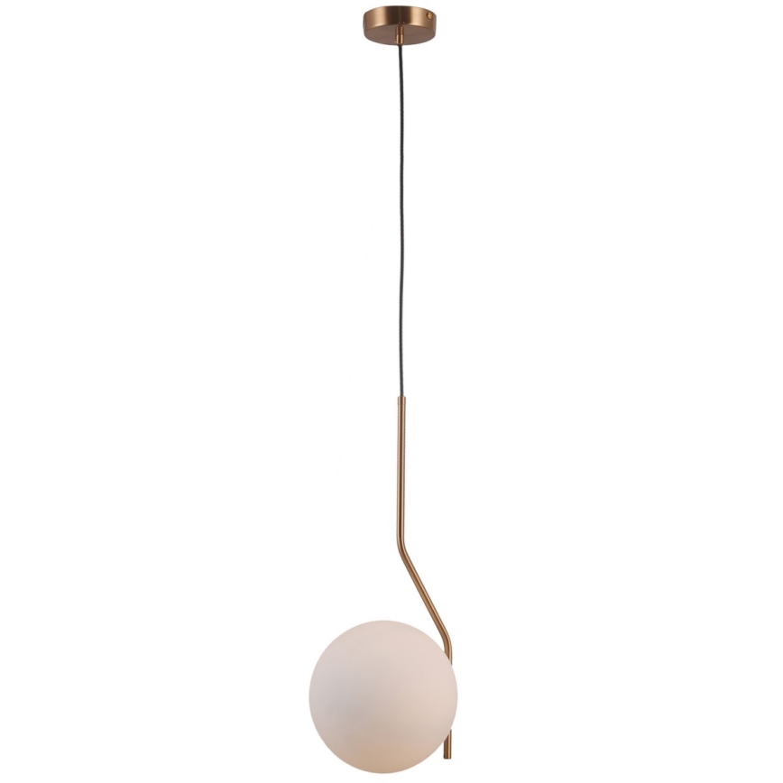 ITALUX - Żyrandol na lince CARIMI 1xE27/5W/230V mosiądz