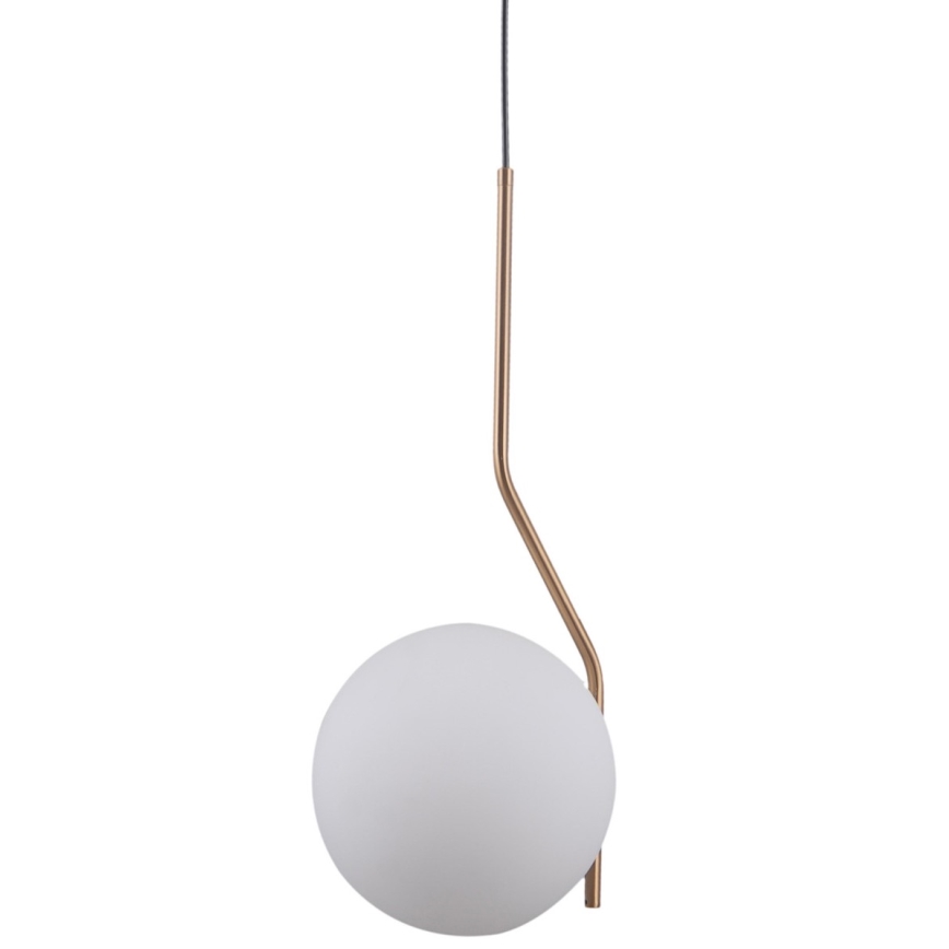 ITALUX - Żyrandol na lince CARIMI 1xE27/5W/230V mosiądz