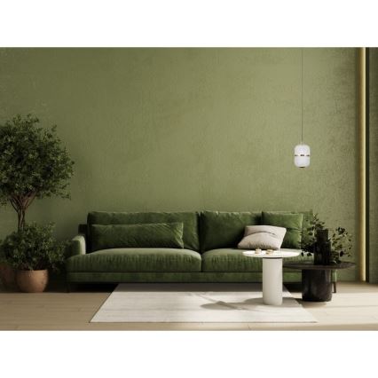 ITALUX - LED Żyrandol na linkach ALANI LED/6W/230V 3000K czarny/złoty