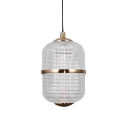 ITALUX - Żyrandol LED na lince ALANI 3xLED/5W/230V 3000K czarny/złoty