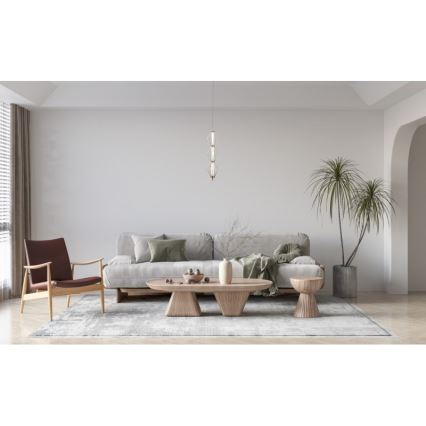 ITALUX - LED Lampa wisząca na lince SEVILLA LED/15W/230V 3000K złota