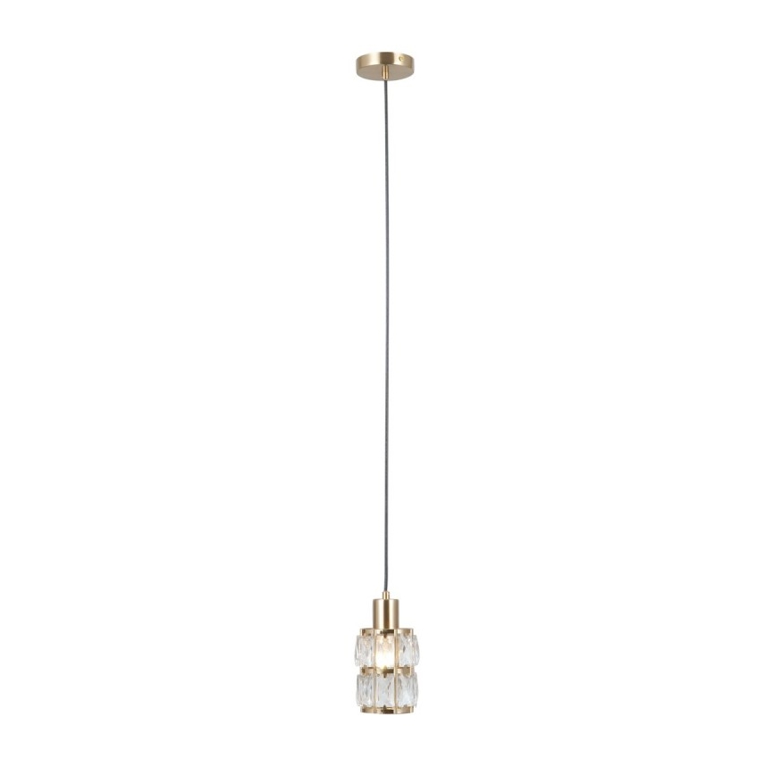 ITALUX - Żyrandol na lince ALMA 1xE27/40W/230V złoty