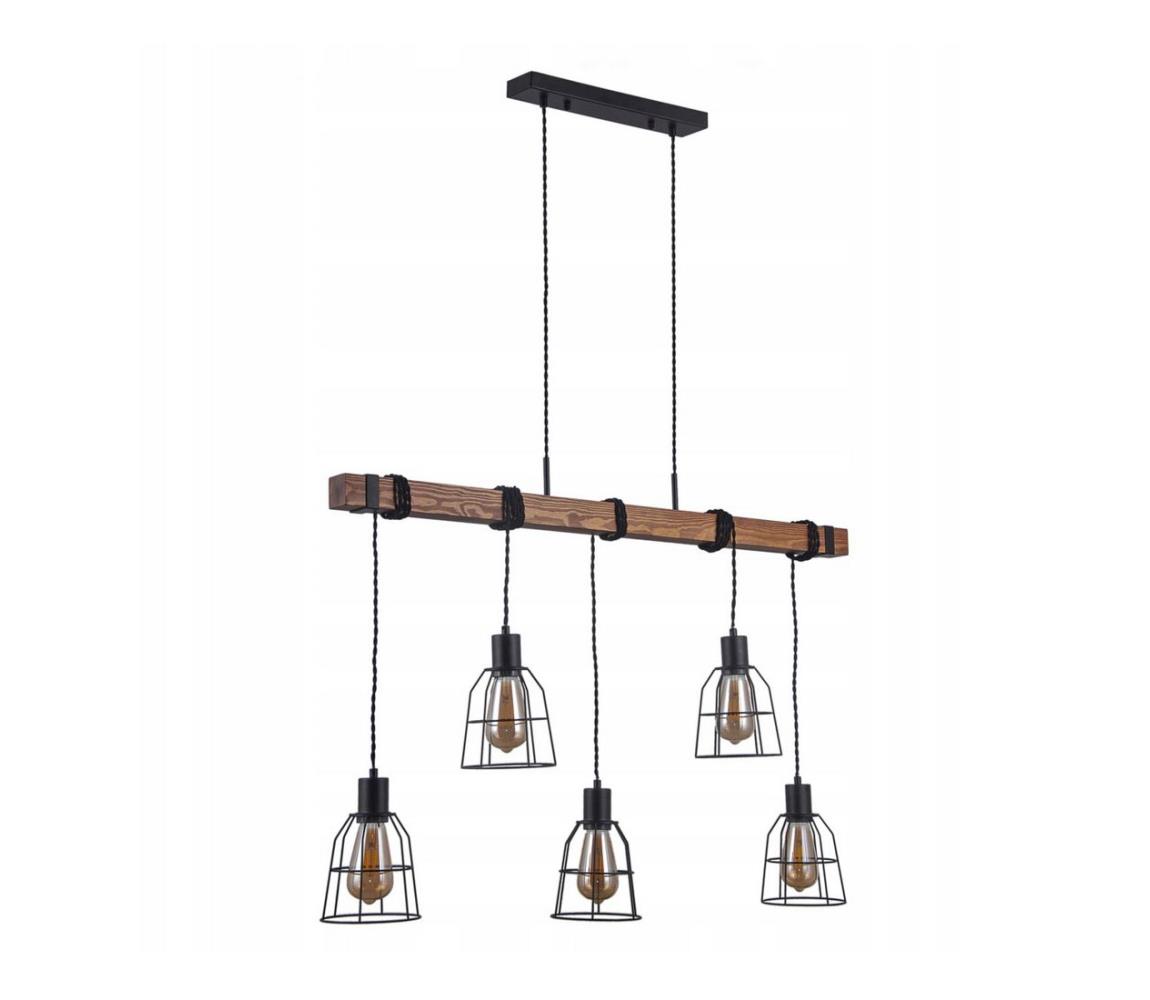 PND-4793-5-L - Żyrandol na lince REDA 5xE27/40W/230V