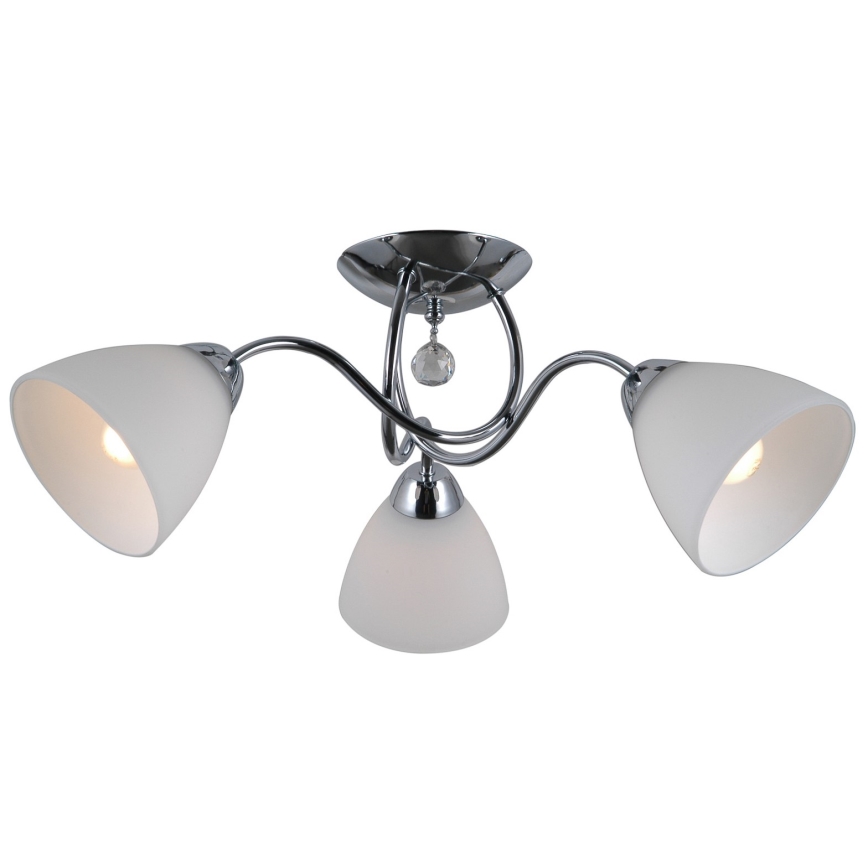 ITALUX - Żyrandol natynkowy LUGANO 3xE27/40W/230V