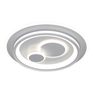 ITALUX - Ściemnialna lampa sufitowa LED PARCO LED/55W/230V 3000-6500K Ø 50 cm biała + pilot zdalnego sterowania