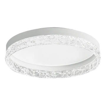 ITALUX - ściemnialna lampa sufitowa LED RANTE LED/58W/2300V 3000-6500K o średnicy 50 cm, biała + pilot zdalnego sterowania