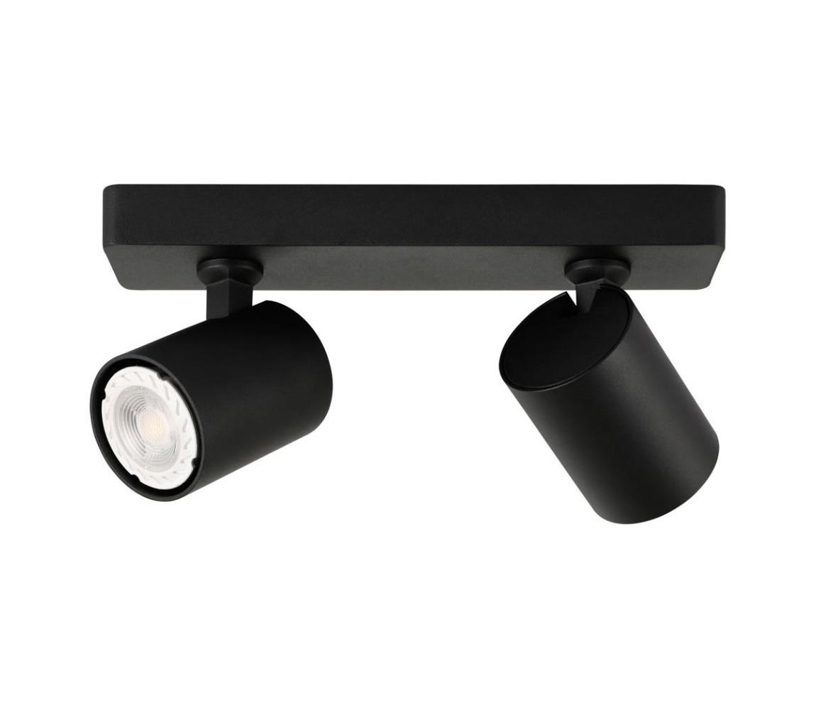 SPL-2071-2-MB-BL - Oświetlenie punktowe LUMSI 2xGU10/35W/230V czarne