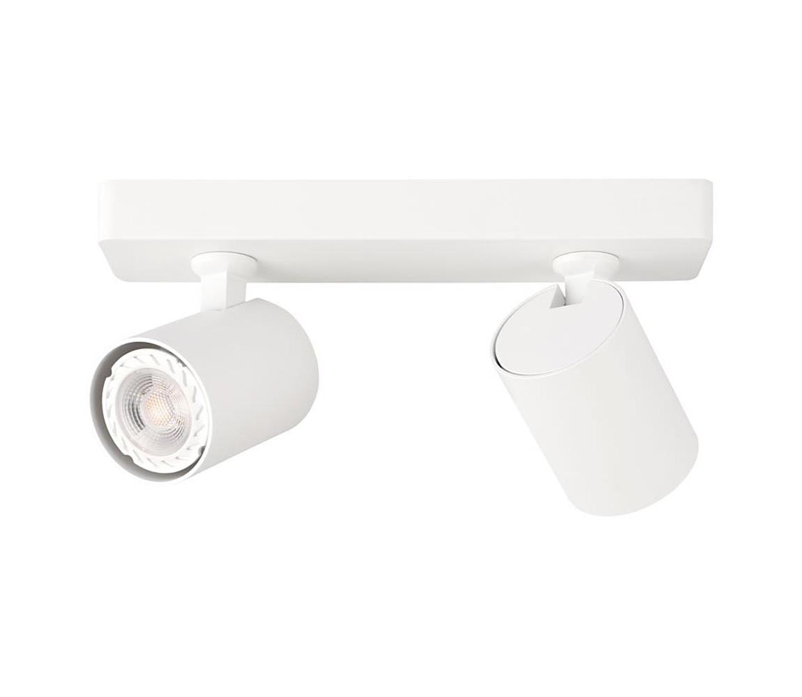 SPL-2071-2-MB-WH - Oświetlenie punktowe LUMSI 2xGU10/35W/230V białe
