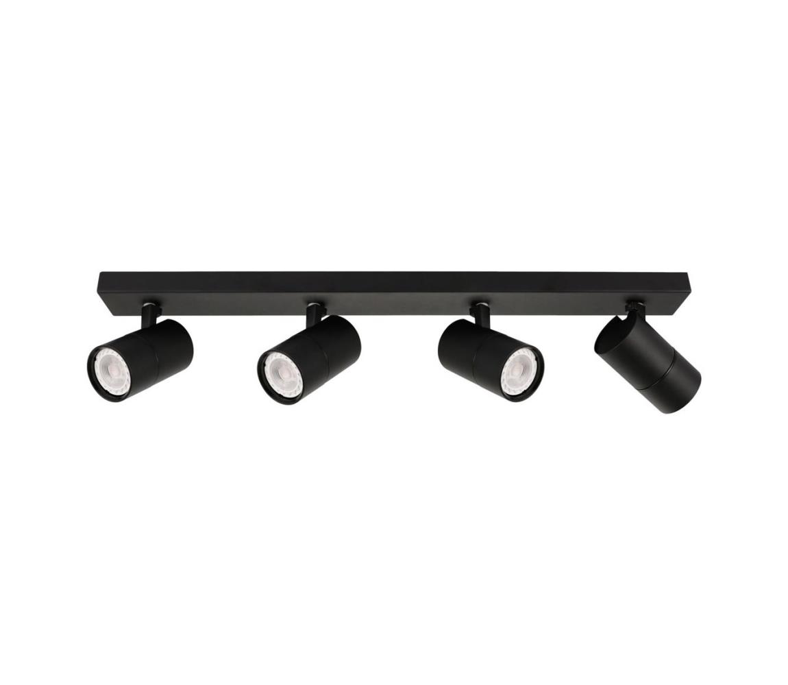 SPL-2813-4B-BL - Oświetlenie punktowe LACONI 4xGU10/35W/230V czarne
