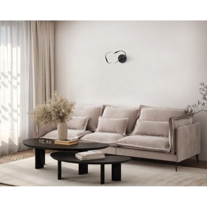 ITALUX - LED Kinkiet AMAYA LED/20W/230V czarny