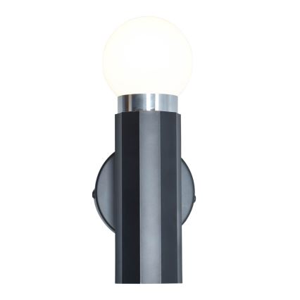 ITALUX - Kinkiet MACERA 1xE27/40W/230V czarny