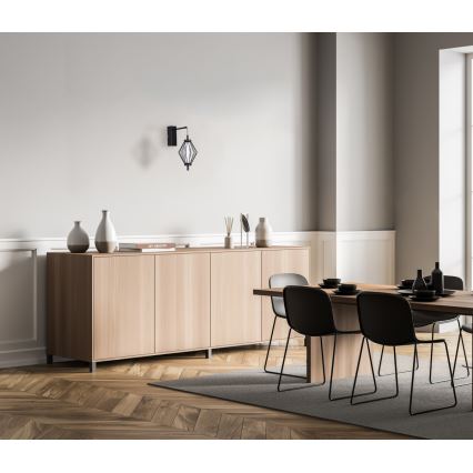 ITALUX - Kinkiet LED SEVILLA LED/5W/230V 3000K czarny