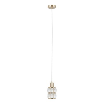 ITALUX - Żyrandol na lince ALMA 1xE27/40W/230V złoty